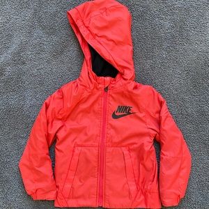 Nike Fleece Lined Jacket Size XS (4) Red